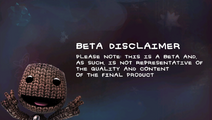 Beta Disclaimer