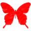 Sticker Unthemed Butterfly Red.png