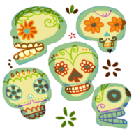 Sticker Mexico Graveyard Skulls.png