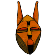 Sticker Africa Cat Head.png