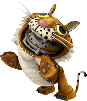 Render OddSock Costume Tiger Pose.png