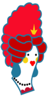 Sticker Russia Circus Lady Head.png