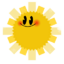Sticker England Seaside Sun.png